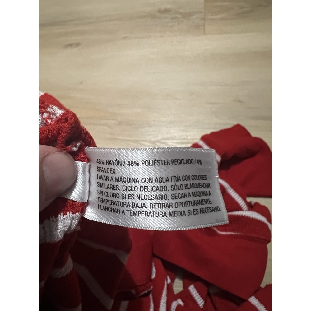 Wondershop Women's Thermal Lightweight Pajama Pants Red Stripe Size 1X - Picture 6 of 8